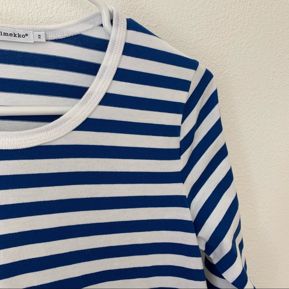 Marimekko blue stripe dress - Picture 6 of 6